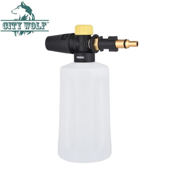 

high pressure washer fan shape nozzle snow foam nozzle for all kinds of car washers car cleaning accessory deck foam bottle