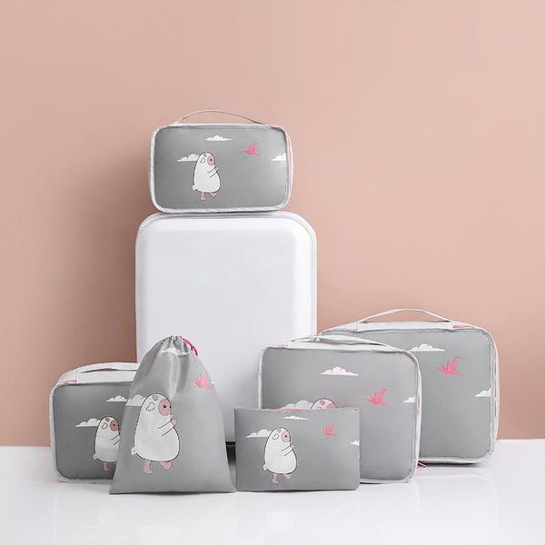 

duffel bags travel storage bag suit suitcase underwear sorting clothes portable split clothing