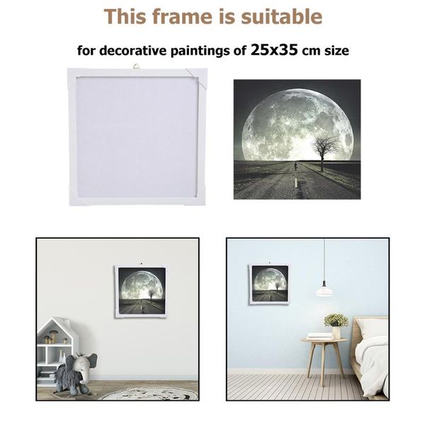 

wood frame art picture diamond painting diy p poster decorative frames 25x35cm picture wall frame poster p