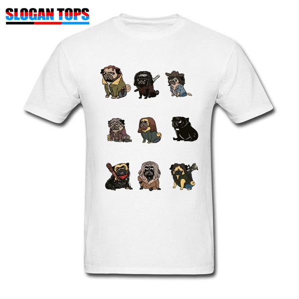 

смешные tshirt прогулки мопс лето новый walking dead стиль одежды белый нет fade tops симпатичные тройники спорта толстовка с капюшоном толс