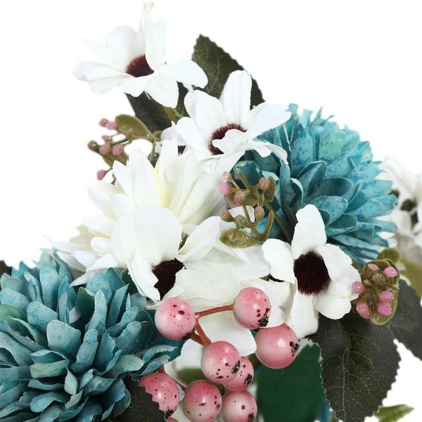 

haimeikang chrysanthemum flower wreath hairband wedding bridal headdress hair accessories wedding crown garlands girl's qyluhi