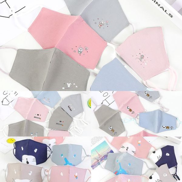 

face children pm2.5 kids mask disposable mask cartoon protective anti-spit 3 layers breathkdc7 m179