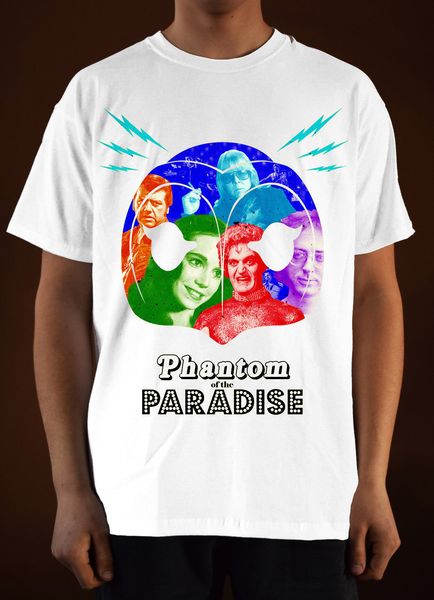 

phantom of the paradise colorfull movie poster ver white 3xl printed fashion classic sport hooded sweatshirt hoodie t shirt
