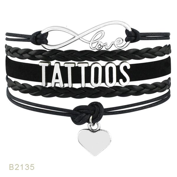 

factoryvx1nartist beautician love make stylist infinity tattoos up leather bracelets for women