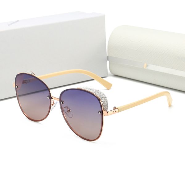 

2021 sunglasses for women brand round summer style rectangle full frame uv protection come with package, White;black