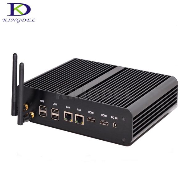 

kingdel selling intel core 5500u mini pc windows10 mini computer 16g ram 256g ssd intel nuc 4k hd dual lan portable pc