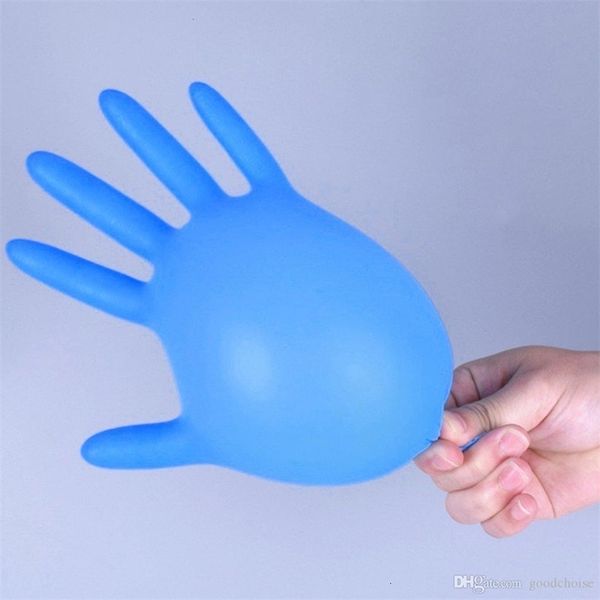 

luvas disposable latex rubber 100pcs nitrile nurses work glove protective hand anti bacteria non-toxic gloves