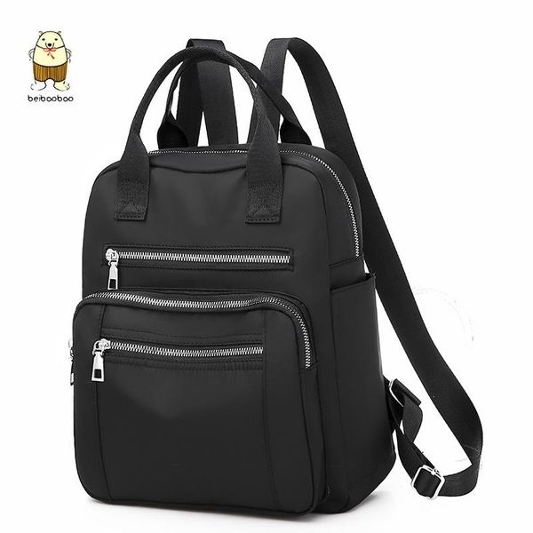 

beibaobao new korean style oxford cloth backpack women's outdoor travel backpack female large capacity casual waterproof
