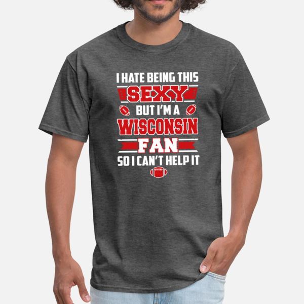 

wisconsin fan - i'm a wisconsin fan t-shirt designers graphic t shirt fit breathable white tracksuit hoodie sweatshirt
