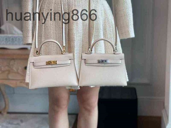 

brand h bags classic designer handbags honey sewn hand herme bag wax thread 2022 fashion leather second generation kelys mini women's p
