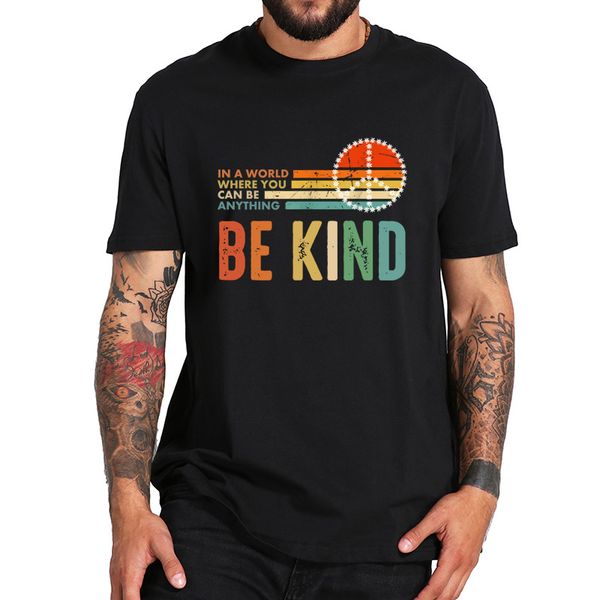 

100% cotton in a world where you can be anything be kind jennifer nicolelee crew neck hoodie designers t shirts sweatshirt