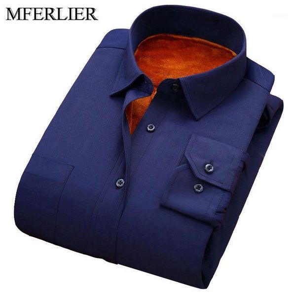 

winter autumn long sleeve men shirts 5xl 6xl 7xl 8xl 9xl 10xl large size thick loose casual warm plus size shirts men1, White;black