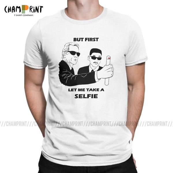 

men let me take a selfie mib in black si fi movies clothes funny short sleeve tees graphic sport hooded sweatshirt hoodie men t shirt