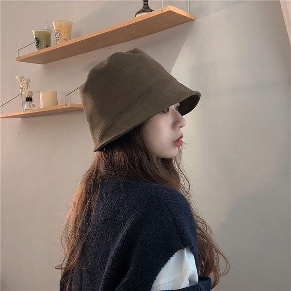 

47qqd fisherman's hat children's face in fishing cap fisherman's hat children's face in autumn fishing cap autumn and wi, Brown;gray