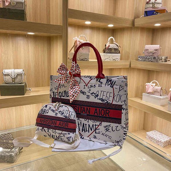 

bag 72% off designer bags capacity fashionable and textured fashion versatile single shoulder stripe portable tote live broadcast, Black;red