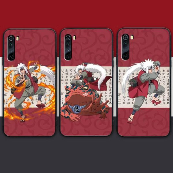 

animated naruto jiraiya silicon mobile phone case is the largt sheath of redmi 4x 56 plus 6a 7 7a 8 8a 9 note 48 t 9 pro