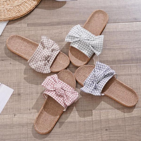 

slippers 2021 women fashionable bow-tie sandals summer korean version of the lovely open-toe home1, Black