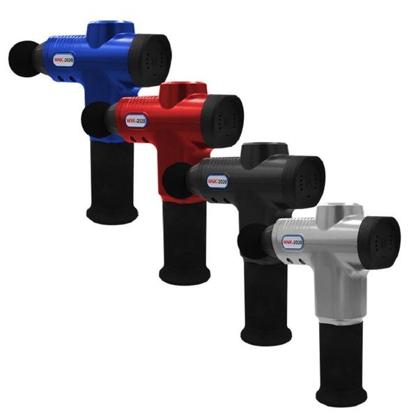

fascia gun sport therapy muscle massager body relaxation pain relief slimming shaping massager six heads massage gun