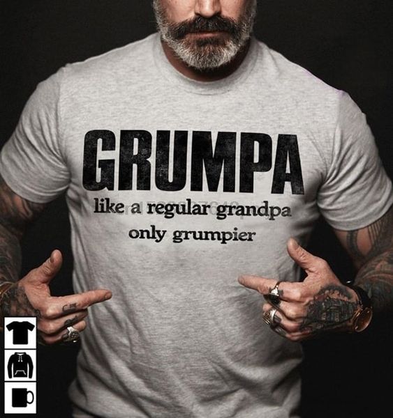 

grumpa like a regular grandpa only grumpier t-shirt(1) sport hooded sweatshirt hoodie