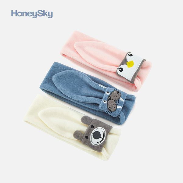 

honeysky нового ребенка зимой теплый шарф новорожденный мальчик девочка ребенок собирается из ветрозащитной прекрасный биб, Blue;gray