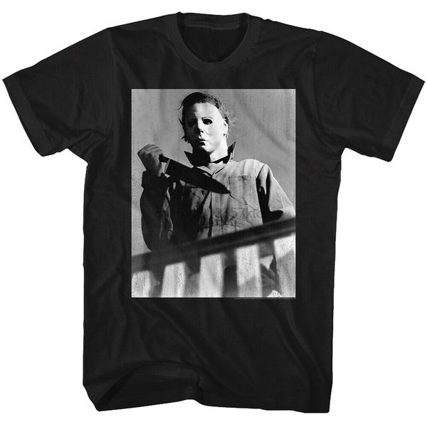 

halloween horror michael myers bloody knife mens t shirt bloody thriller movie teenage pop tee shirt sport hooded sweatshirt hoodie