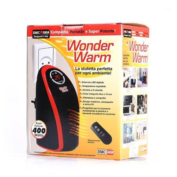 

smart electric heaters air heater winter 400w remote control mini powerful warm blower fast fan stove home office handy wall1