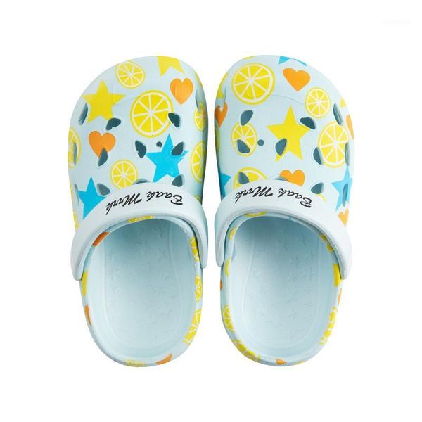 

2020 new children cartoon cave shoes boys girls beach summer children' slippers antiskid soft bottom baby bathrooms slipper1, Black;grey
