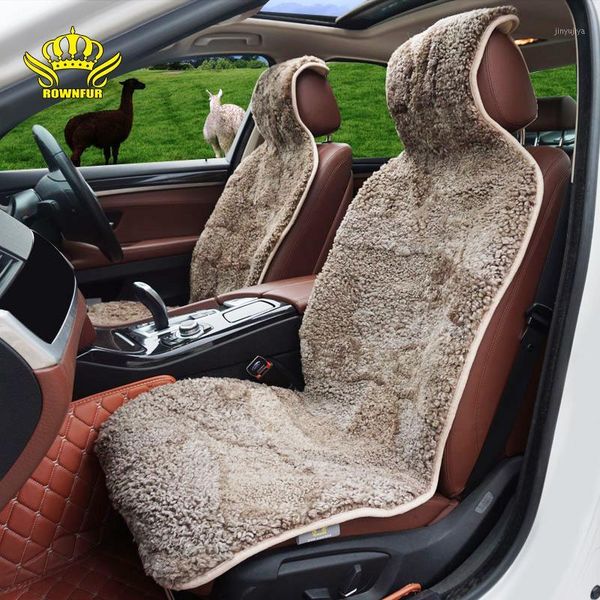 

car seat covers universal mouton sheepskin cushion fit all cars protector automobiles interior accessories1