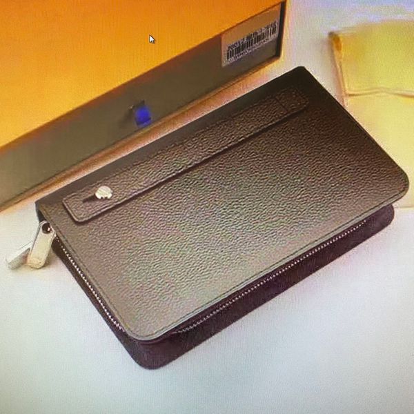 

wholesale double zippy wallet women zipper wallet with handle credit card holders woman coin purse zip men long wallets exotics mini clutch, Red;black