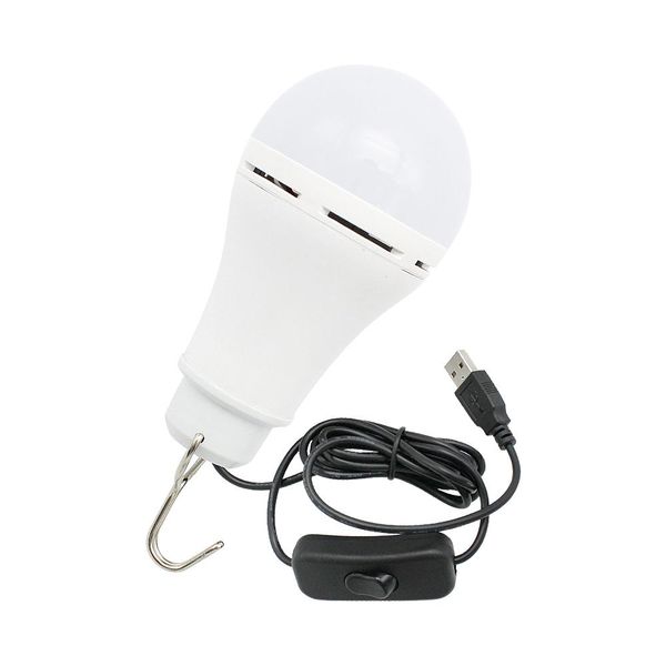 

portable lanterns 5w usb led bulb light with switch button home emergency night lamp for hiking camping fishing outdoor lighting swy jllcrm