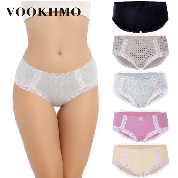 

5pcs/pack cotton breathable underpants soft stretchy hipster underpants female intimate seamless brief 201112, Black;pink