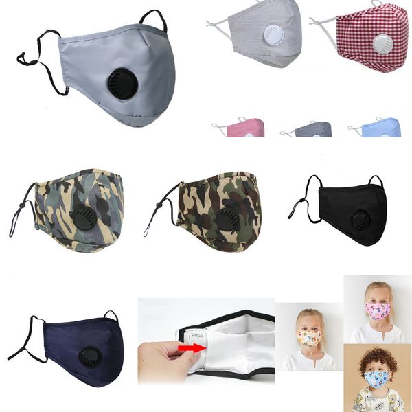 

factoryxvcqpm2.5 mask er face designer silk ice mouth dustproof washable reusable ice silk cotton masks child in stock#aq845