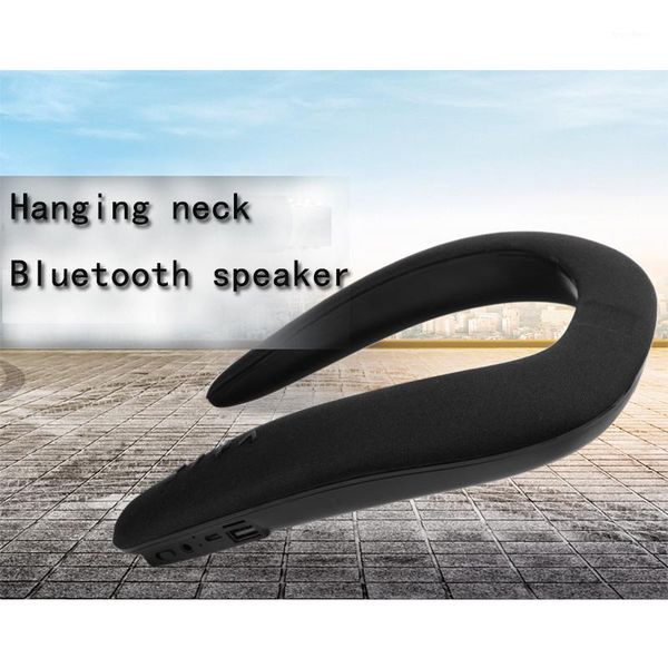

2020 ring neck hanging type leisure microphone bluetooth speaker1