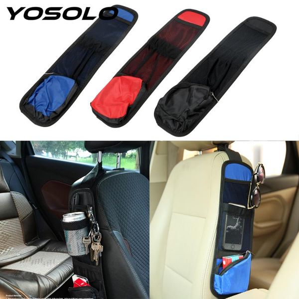 

yosolo hanging pockets car organizer stowing tidying interior accessoories car seat side storage bag