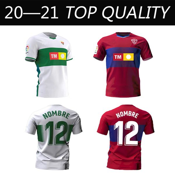 

20 21 new elche cf soccer jerseys home away rodriguez fidel calvo 12 milla 11 josan folch 2020 jersey football shirts man top, Black;yellow
