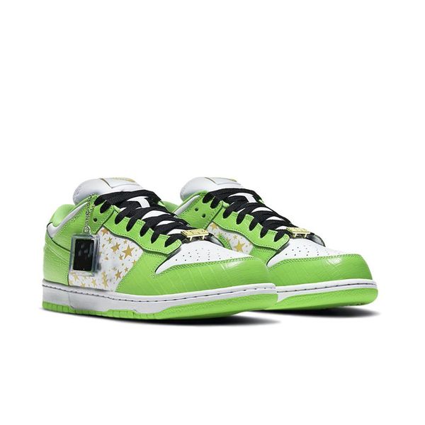 

shoes sb low stars mean green sports