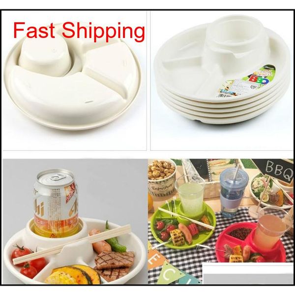 

3 compartments plate beer drink cup holder total 4 secti qylbrm bdebaby