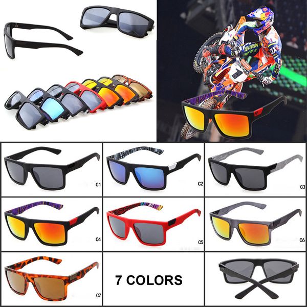 

20 summer fashion designer sunglasses outdoor motogp cycling eyewear outdoor sports sun glasses square shape cycling style men goggles, White;black