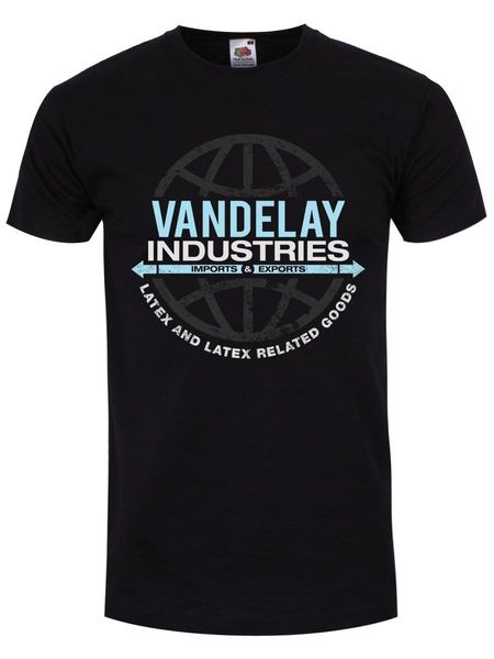 

vandelay industries men's black t shirt simple short-sleeved t-shirt tee low price round neck men tees sport hooded sweatshirt hoodie