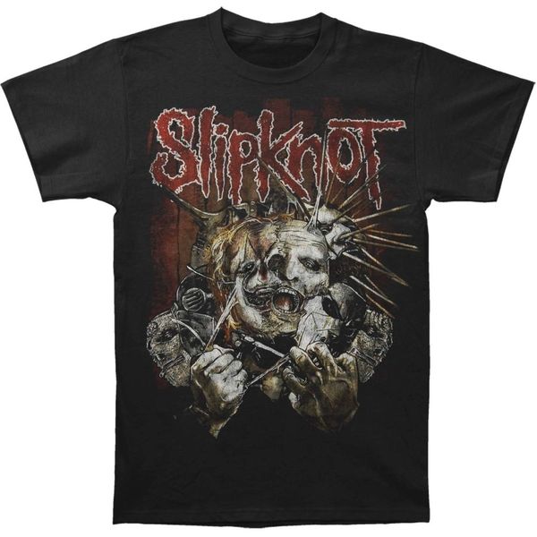 

new summer men fashion slipknot men torn apart size to 3xl new metal casual shirt hoodie designers t shirts sweatshirt