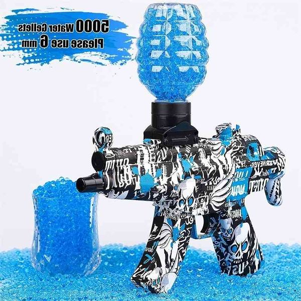 

5444akm-47 electric gel water ball toy gun blaster pistol weapon cs fighting outdoor game for children adult