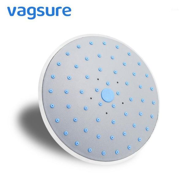 

1pcs 15.8cm round roof rainfall shower head trey massage steam rain shower cabin door sprayer bathroom with screw connector1