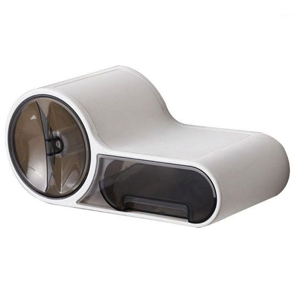 

toilet paper holder punch-bath tissue box wall mount roll paper storage box 23gb1