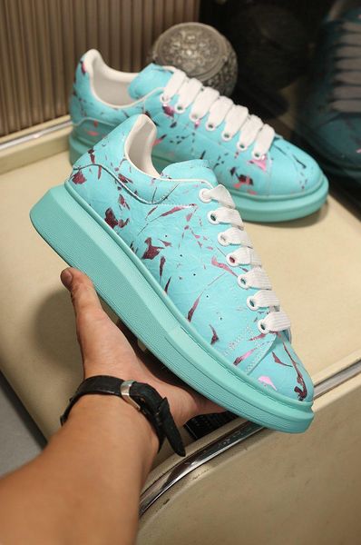 

2020 latest design shoes nappa cow leather wide sneakers casual shoes fashion trend comfortable breathable size 38-44, Black