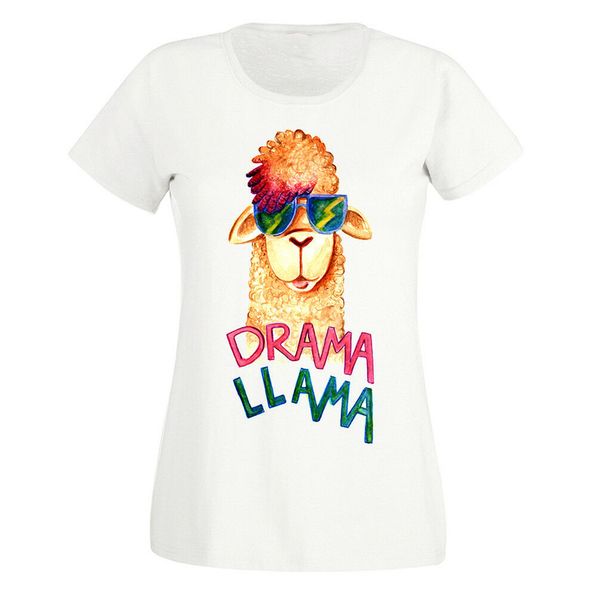 

ladies drama llama t shirt womens funny alpaca no mama cool gift probllama popular tagless tee shirt sport hooded sweatshirt hoodie