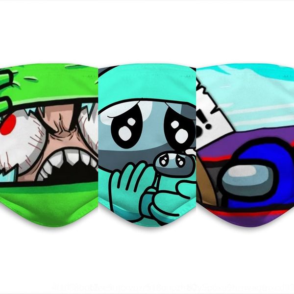 

ojuc us stockanti face mask designer face mask ice silk designer washablepm2.5cotton masks, Black