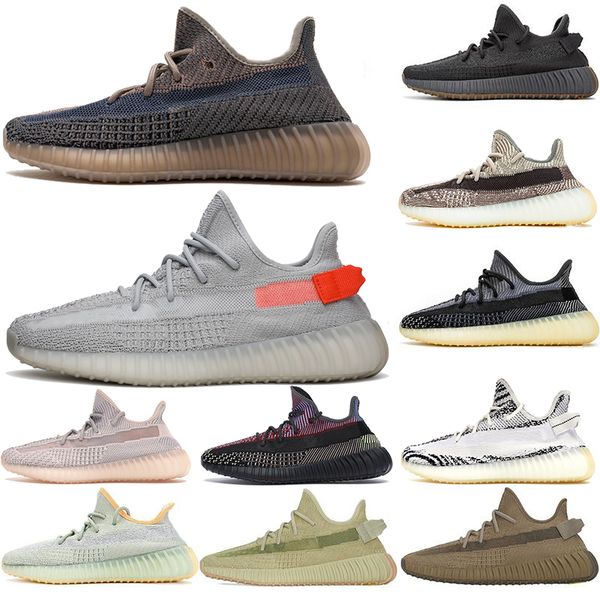 

2020 kanye west carbon cinder tail light designer men running shoes earth desert sage zyon static reflective israfil women sneakers