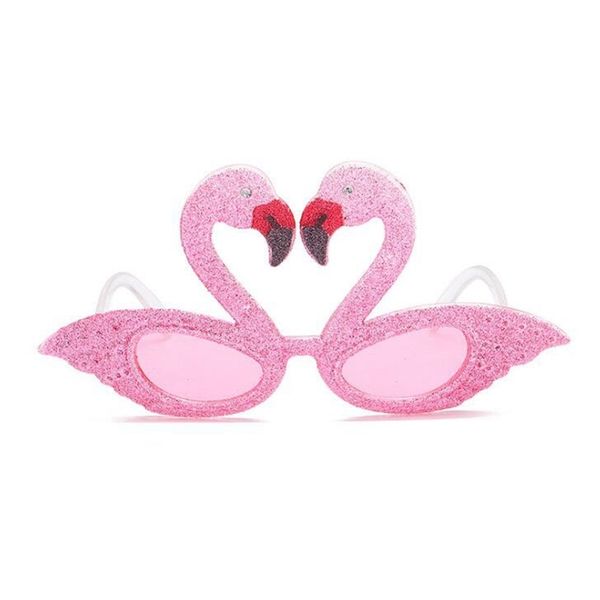 

prom flamingo 1pcs cute halloween glitter props creative animal swan glasses diy party decoration