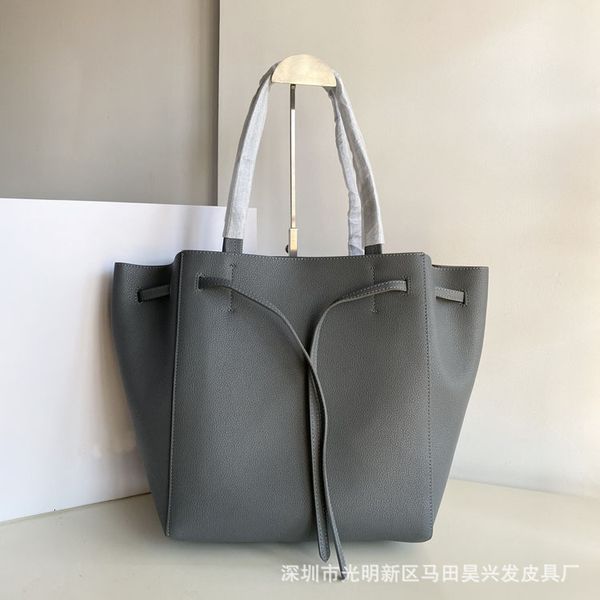 

leather shopping tote one shoulder messenger bag