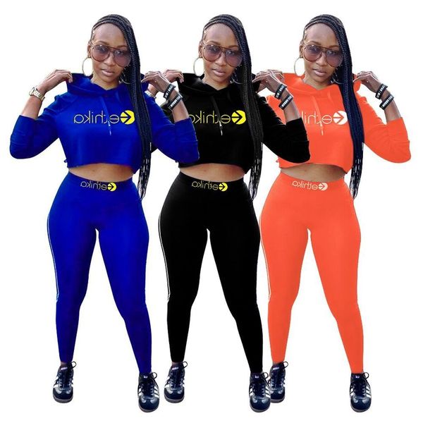 

ethika sport women fitness tracksuit sleeveless 2 piece set print crop and springy long pants sets slim skinny tracksuits